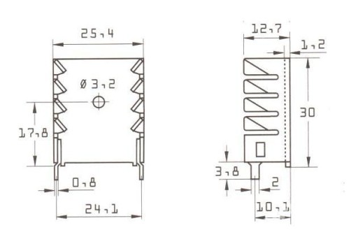 РАДИАТОР FI 420/SE ALUTRONIC цена за 2 шт.