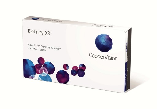 МЕСЯЧНЫЕ ЛИНЗЫ BIOFINITY XR COOPERVISION 3 шт.