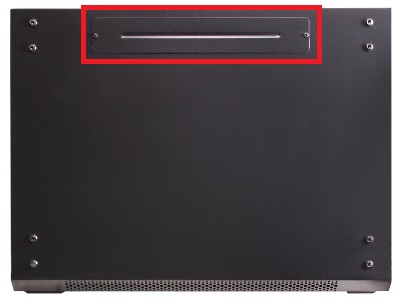 Getfort 19'' шкаф 4U стоечный 600х450мм, подвесной, черный