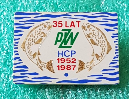 ЗНАК PZW HCP ПОЗНАНЬ, 35 ЛЕТ, 1952-87 гг.