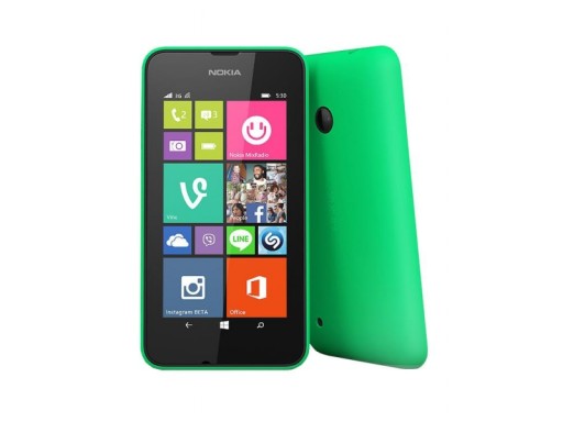 NOKIA LUMIA 530 KOMPLET bez simlocka kolor ZIELONY