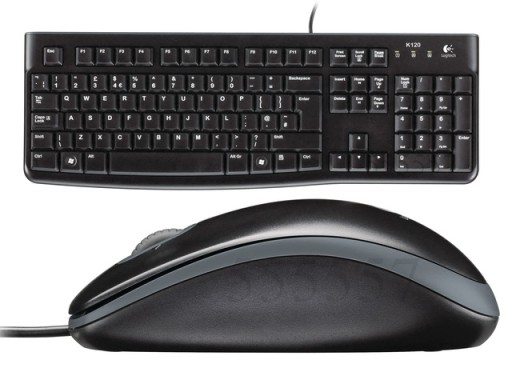 НАБОР КЛАВИАТУРА + МЫШЬ LOGITECH DESKTOP MK120