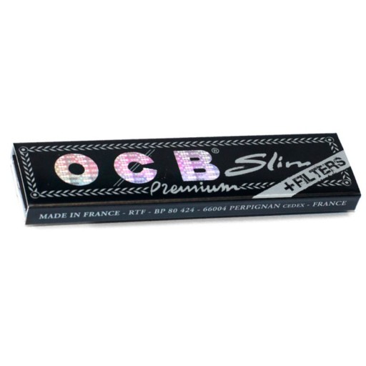 OCB Slim Premium + Фильтры папиросной бумаги