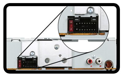 Кубик, разъем ISO для магнитолы Kenwood KDC-100UB