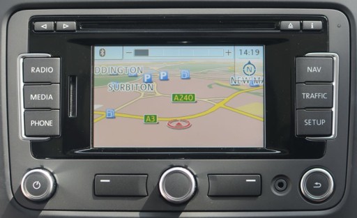 НАВИГАЦИЯ RNS 315 VW SEAT BLUETOOTH DAB+
