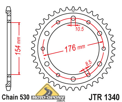 Цепь + звезды Honda VFR 750 90-98r RC36 X-Ring