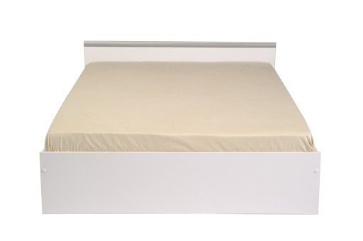 ŁÓŻKO Z SZUFLADAMI 140x200 ALPHA BIAŁY PROMOCJA