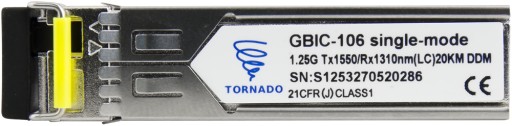 Одномодовый SFP-модуль GBIC-106 LC Pulsar
