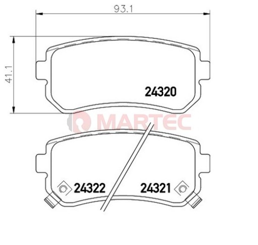 Диски 262мм + колодки ЗАДНИЕ Kia CEED CEE'D SW PRO