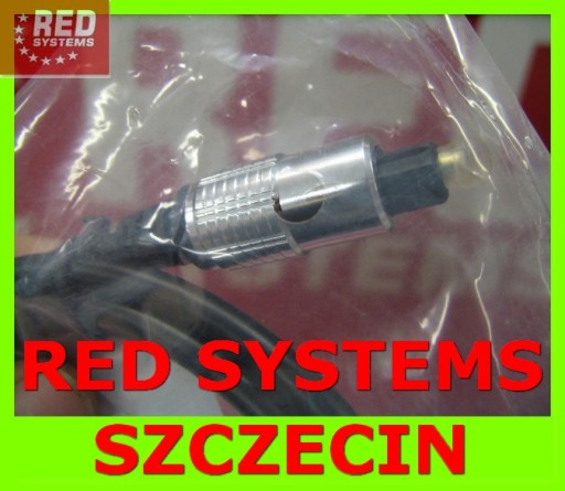 Kabel Toslink 1m audio dźwięk optyczny Szczecin