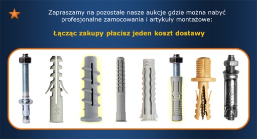 KOTWA stalowa Kołki KOTWY DIBOLT M8 E 10x100