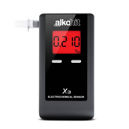 Алкотестер Alkohit X3 в алюминиевом корпусе SENSOR