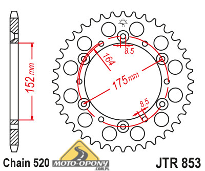 Yamaha TTR 600 98-03 Комплект приводов DiD X-Ring