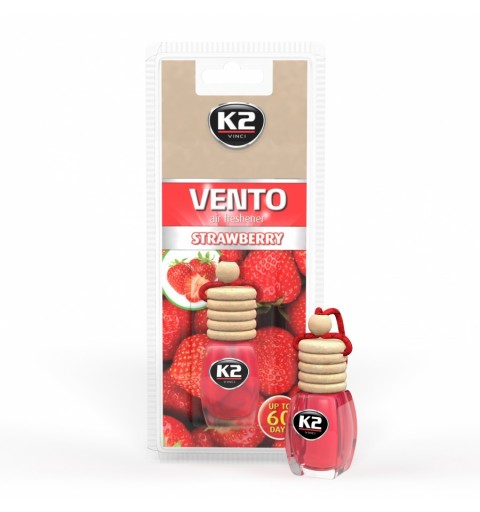 ДЕРЕВЯННЫЙ КУЛОН K2 VENTO STRAWBERRY 8ML С АРОМАТОМ