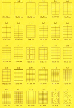 Этикетки самоклеящиеся 105х74 мм, А4, 800 шт.