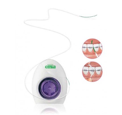 GUM Ortho Floss (3220) ортопедическая зубная нить 50 шт.