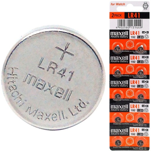 Щелочная батарея MAXELL mini LR41 | 10 шт.