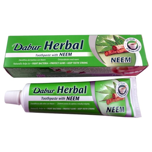 Паста для удаления зубного камня NATURAL FLUORIDE FREE HERBAL DABUR 100мл