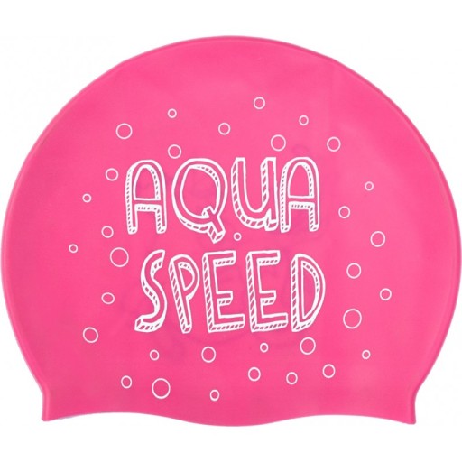 Шапочка для плавания Aqua-Speed ​​Kiddie детская, розовый единорог, 4-8 лет