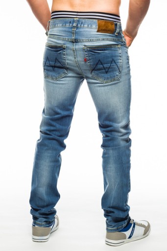 SPODNIE MĘSKIE VANKEL JEANS - 620 - 100CM L30