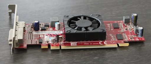 Карта ATI Radeon HD 5450 512 с высокой графикой DVI DP