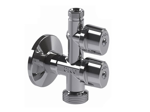 ARCO COMBI ШАРОВОЙ КРАН 1/2x3/8x3/4 АНТИКАМЕНЬ