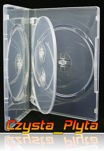 Коробки 14ММ типа AMARAY CLEAR для 4 DVD 1 шт.