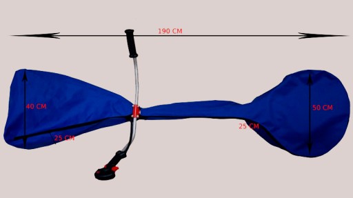 Универсальный чехол для кустореза и бензиновой газонокосилки.
