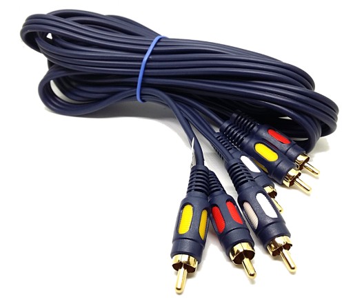 PRZEWÓD 3XRCA ŁEZKA 12M RK32 VITALCO 3 RCA