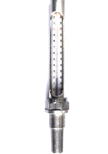 Вертикальный термометр 120°C 1/2