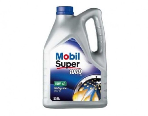 OLEJ MOBIL SUPER 1000X1 15W40 15W-40 6L +ZAWIESZKA