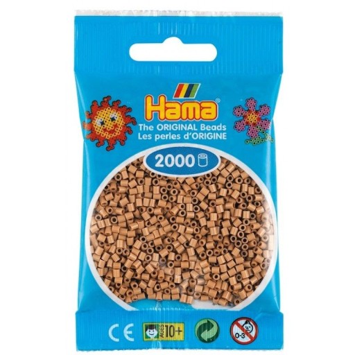 HAMA MINI БИСЕР 2000 501-75 ЦВЕТ ДУБ