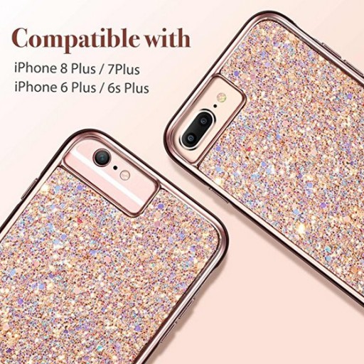 Чехол ESR для iPhone 7 Plus Glitter Pink 5,5 дюйма