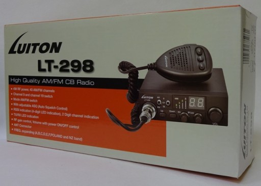 CB-РАДИО LUITON LT-298 AM/FM ASQ RFGAIN DIM UNIDEN