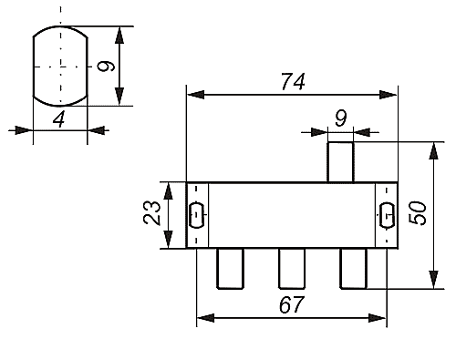 ТРЕХСТОРОННИЙ ТВ РАЗВИТИТЕЛЬ RI-3/1F-SIG SIGNAL