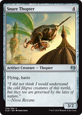 MTG 4x Snare Thopter (необычный)