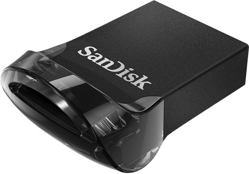 МИНИ-ПЕРЕВОД SANDISK ULTRA FIT, 64 ГБ, USB 3.1, КОРОТКИЙ, НЕ ПРОЕКТИРУЕТ НА РАДИО