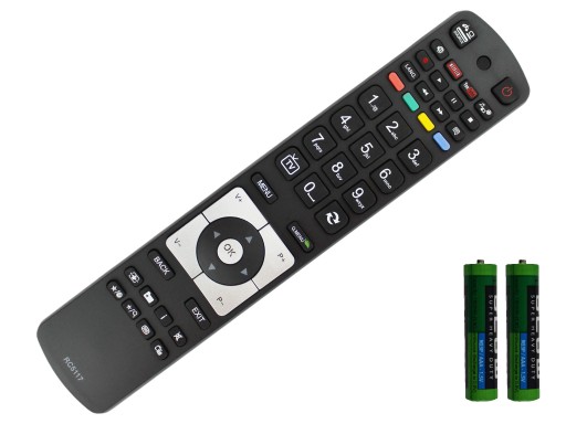 Finlux Hitachi Sharp RC5117 ЖК-телевизор с пультом Netflix