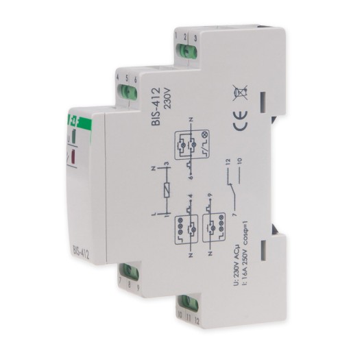 Импульсивное реле для железнодорожного транспорта F & F BIS-412 230V