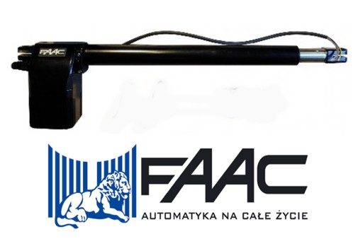 Актуатор FAAC 414 LONG для створок 5 м, аксессуары, ручки