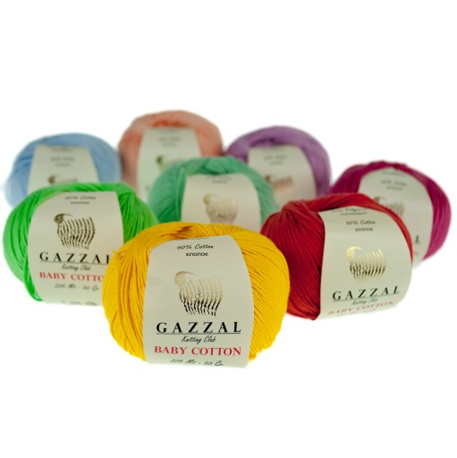 Włóczka Gazzal Baby Cotton 3465