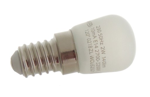 ŻARÓWKA TABLICOWA DO MASZYN DO SZYCIA LED E14 2W