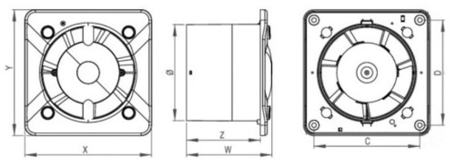 РЕГУЛИРОВКА СКОРОСТИ ВЕНТИЛЯТОРА AWENTA KWT100CTR SYS+