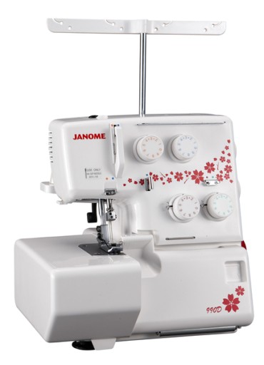 ОВЕРЛОК JANOME 990D + БЕСПЛАТНО 5 ФУТОВ