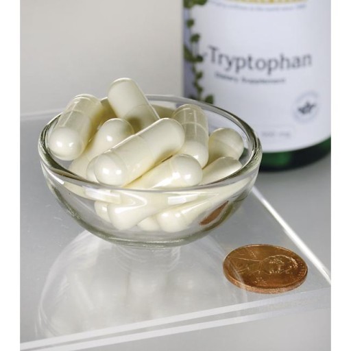 SWANSON L-TRYPTOFAN naturalny ANTYDEPRESANT dobry sen DEPRESJA SEROTONINA