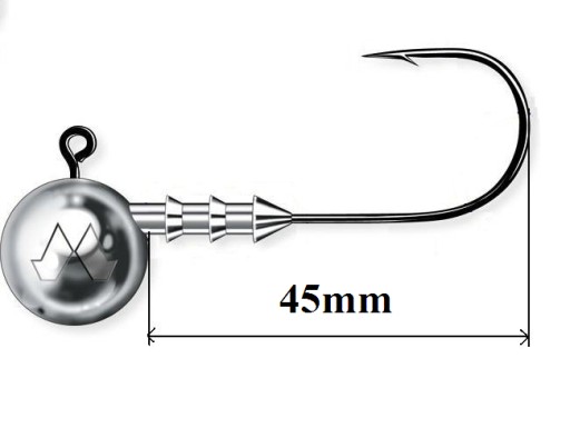 Główka jigowa MUSTAD CLASSIC 3 szt. 6/0 25 g