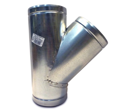 Trójnik 45 stopni ocynk fi 125 DARCO TRS125/45-OC