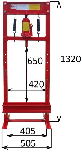 ГИДРАВЛИЧЕСКИЙ ПРЕСС 12 ТОНН 12Т - МАСТЕРСКАЯ