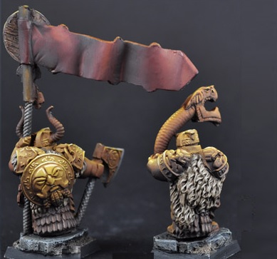 Dwarf Golden Guard 28mm (2szt) Scibor 28FM0131 24H