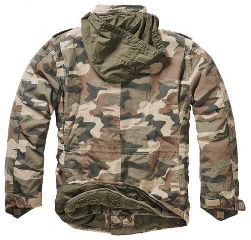 Brandit M-65 Giant светлая куртка Woodland 4XL